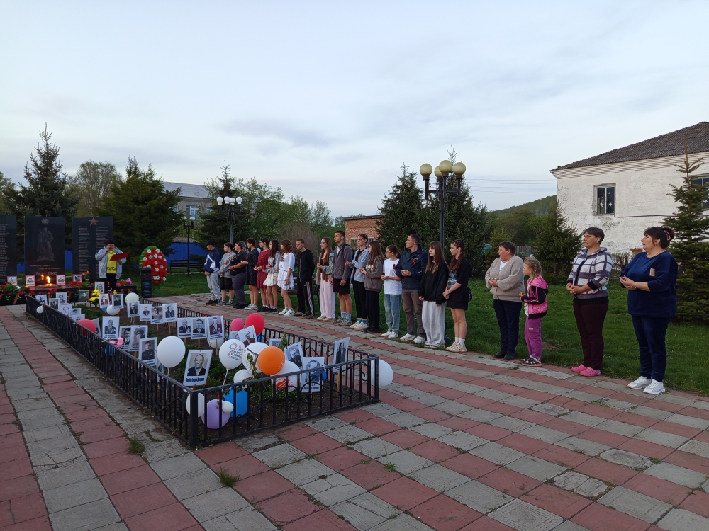В Нижнесуэтукском сельсовете проведена акция «Свеча памяти» «Там, где память, там слеза».